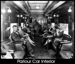 Parlour Car Interior